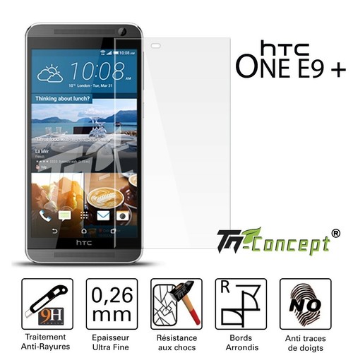 Htc one plus - e9, vitre